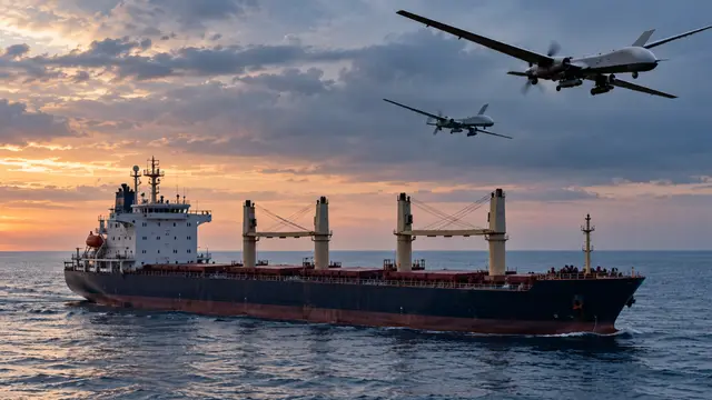 Black Sea में भारतीयों को ले जा रहे जहाज पर रूसी ड्रोन हमला, कैप्टन की मौत