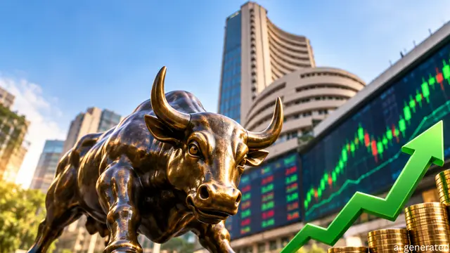 8 हफ्तों की गिरावट पर लगा ब्रेक, Sensex 473 अंक और Nifty 134 अंक चढ़ा