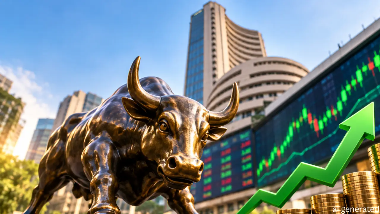 8 हफ्तों की गिरावट पर लगा ब्रेक, Sensex 473 अंक और Nifty 134 अंक चढ़ा