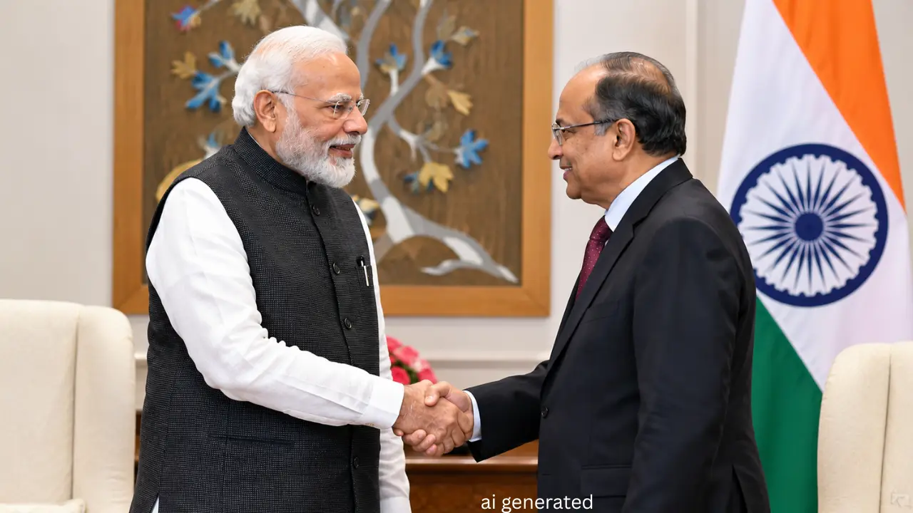बांग्लादेश के Indian Ambassador ने दिल्ली में PM Modi से की मुलाकात