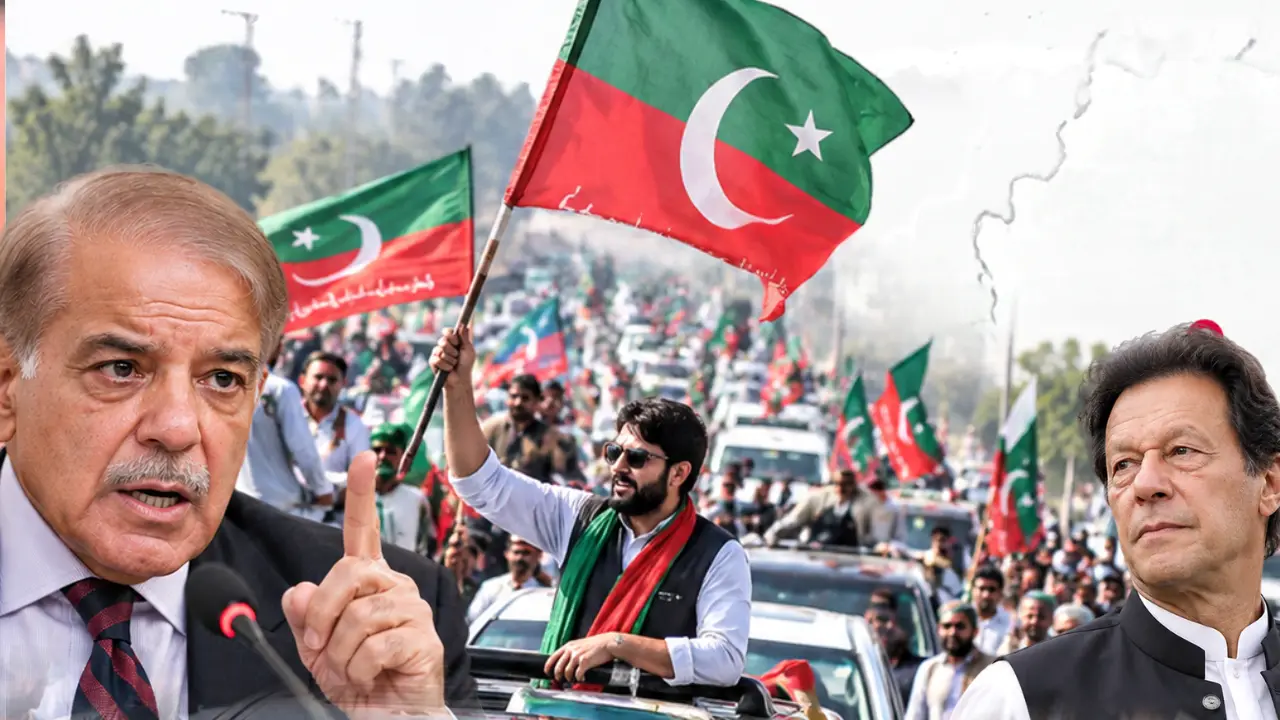 Islamabad की ओर बढ़ रहा Imran समर्थकों का Long March, बातचीत से इनकार