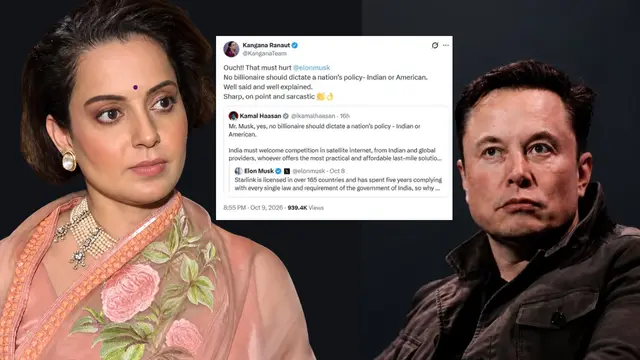 Starlink विवाद में कंगना की एंट्री, Elon Musk से बोलीं- ‘ये तो चुभ गया होगा!’