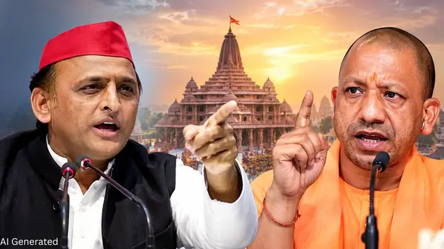 Akhilesh का चैलेंज CM Yogi ने किया कबूल, बोले- अयोध्या में किस्मत आजमा लेते हैं