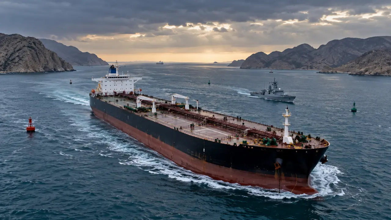 Strait of Hormuz में बड़ा हादसा, Naval Mine से टकराकर Oil Tanker में विस्फोट