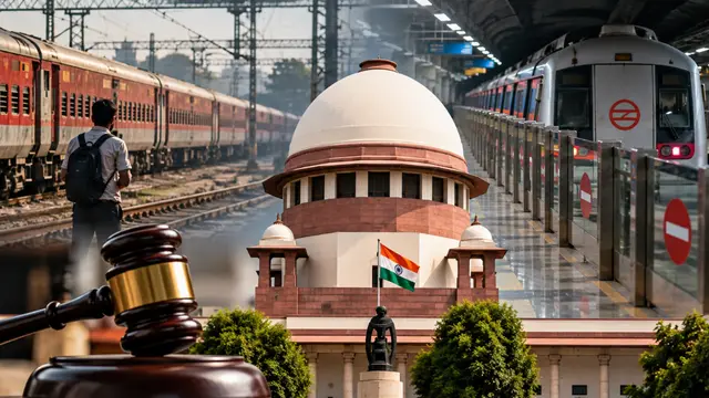 Delhi में ट्रेन-मेट्रो बंद करने पर SC आज करेगा सुनवाई