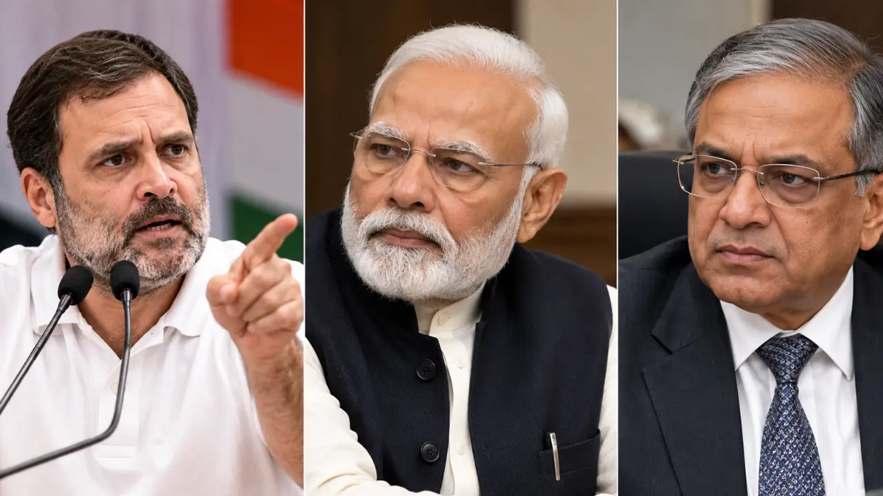 PM Modi ज्ञानेश कुमार को बचा रहे, Rahul Gandhi का आरोप