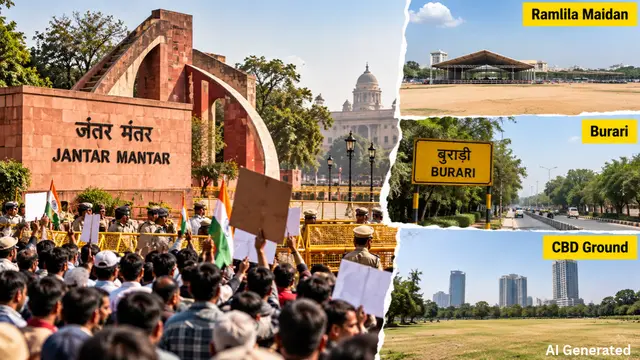 Boat Club से Jantar Mantar तक, कैसे बदले Delhi में विरोध-प्रदर्शन के ठिकाने?