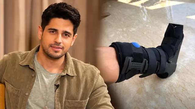 Sidharth Malhotra को पैर में लगी चोट, प्लास्टर देख फैंस हुए परेशान