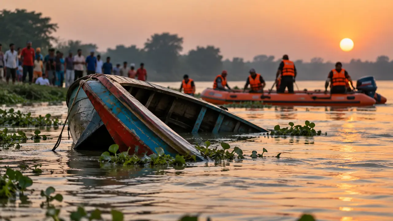 बिहार में नाव पलटने से 11 बच्चों की मौत, भोज में जाने के दौरान हुआ हादसा