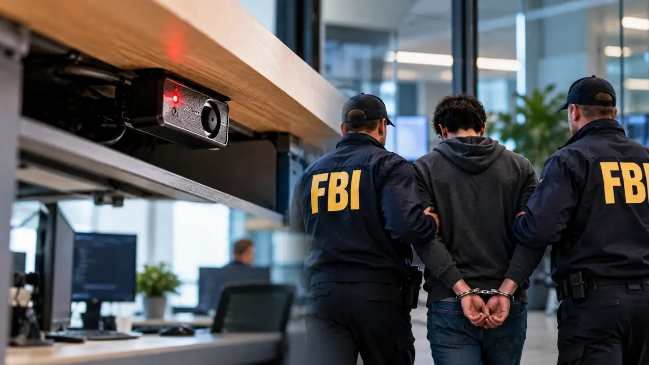 AI कंपनी के ऑफिस में मिला जासूसी डिवाइस, FBI ने कर्मचारी को किया गिरफ्तार