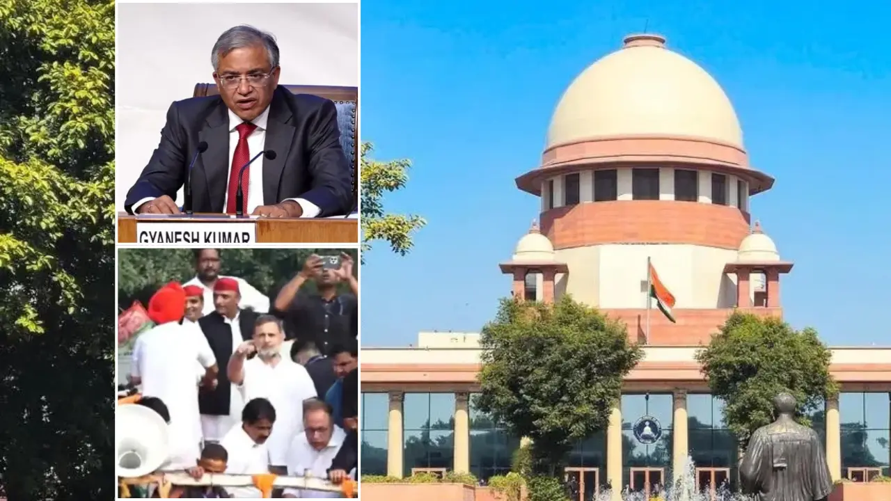 SC ने CEC ज्ञानेश कुमार से मांगा जवाब, जंतर-मंतर मामले की भी होगी सुनवाई