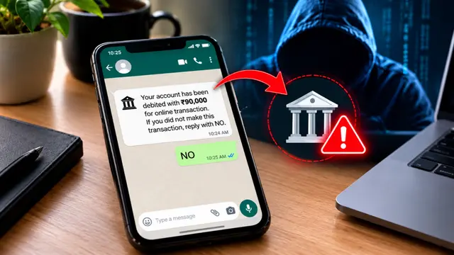 Whatsapp पर NO लिखते ही खाली हो सकता है खाता, ठगी के नए स्कैम पर पुलिस का अलर्ट