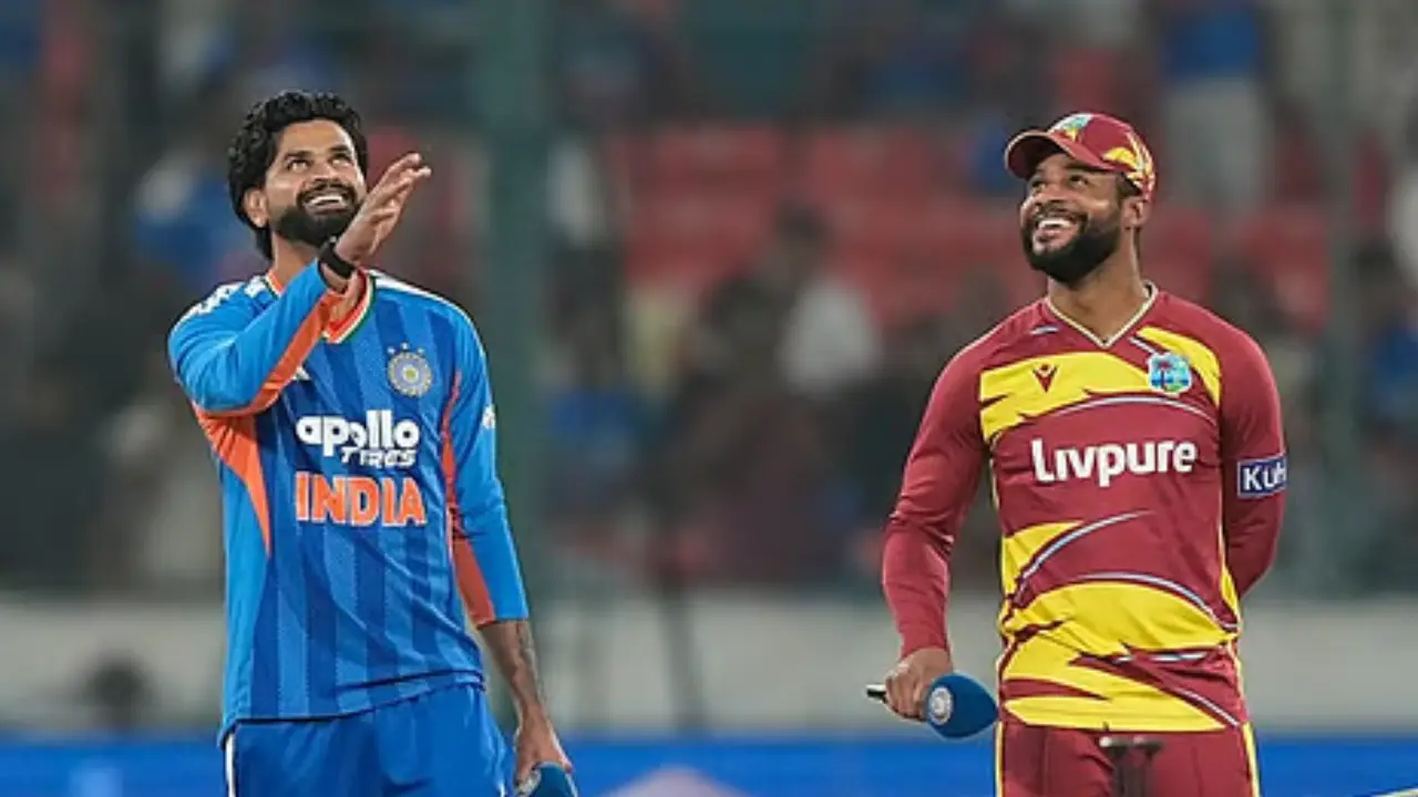 IND vs WI 5th T20 LIVE: वेस्टइंडीज ने जीता टॉस, भारत करेगा पहले बैटिंग