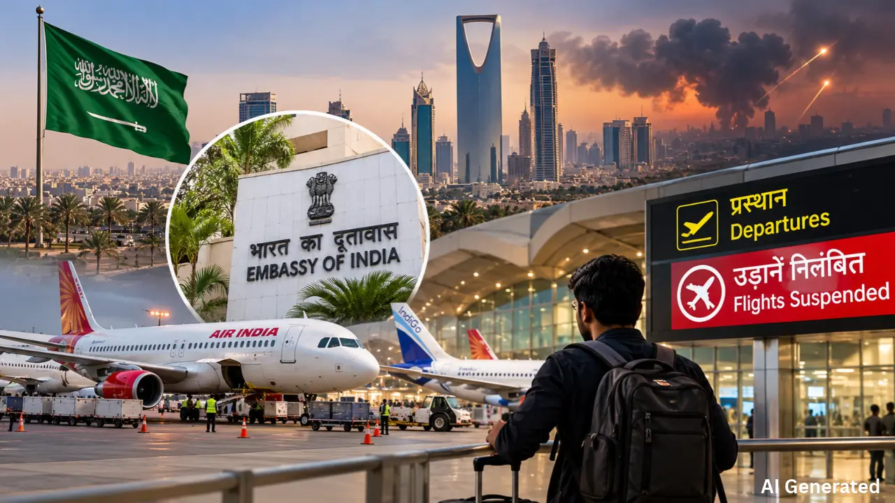 सऊदी अरब में भारतीयों के लिए अलर्ट, हवाई हमले से बचने की एडवाइजरी जारी