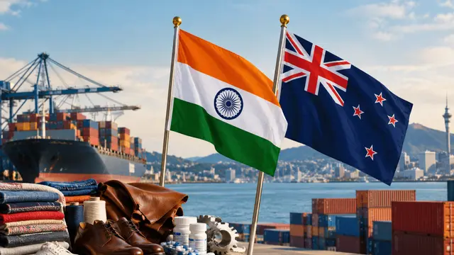 India New Zealand FTA लागू, भारतीय Exporters को Duty Free Access