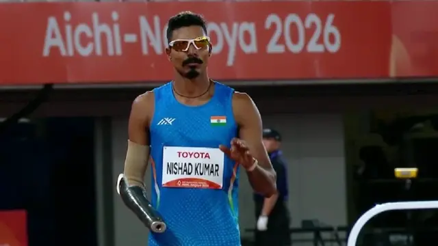 Asian Para Games में Nishad Kumar ने जीता गोल्ड, High Jump में बनाया रिकाॅर्ड