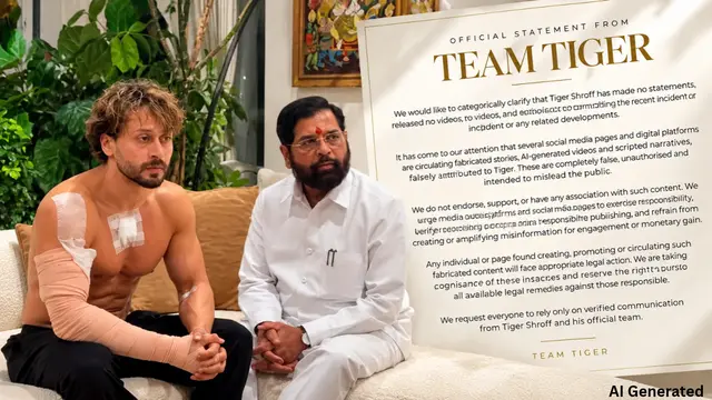 Tiger Shroff की टीम ने जारी किया बयान, फर्जी खबरों पर दी सफाई