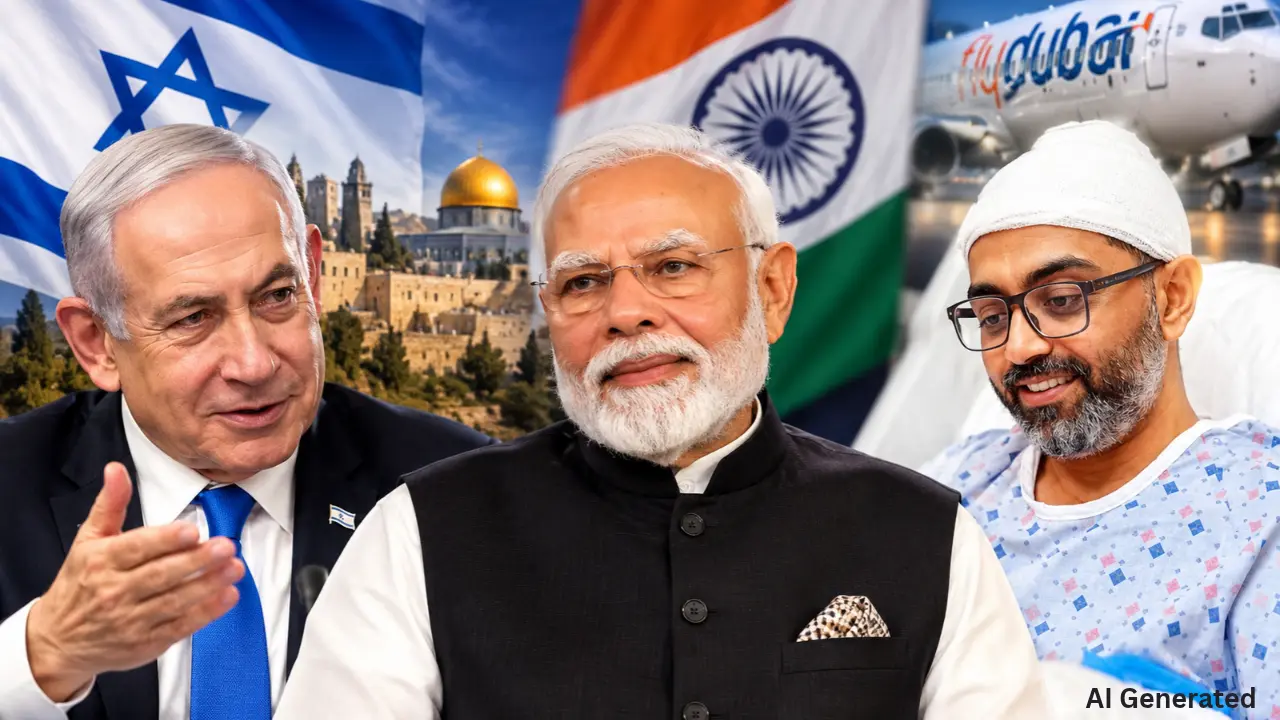 नेतन्याहू ने दिया पीएम मोदी और कैप्टन स्मित मच्छार को इजराइल आने का न्योता