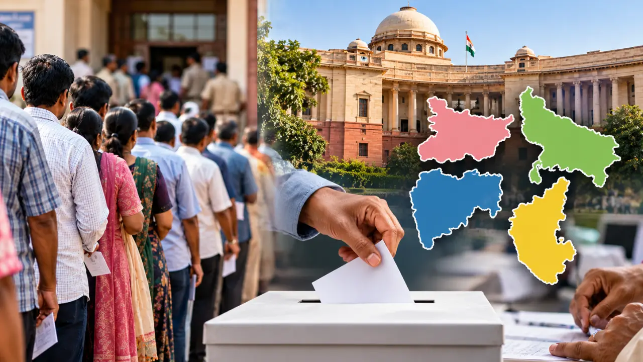 बिहार-UP समेत 4 राज्यों में MLC चुनाव की वोटिंग शुरू, 27 अक्टूबर को नतीजे