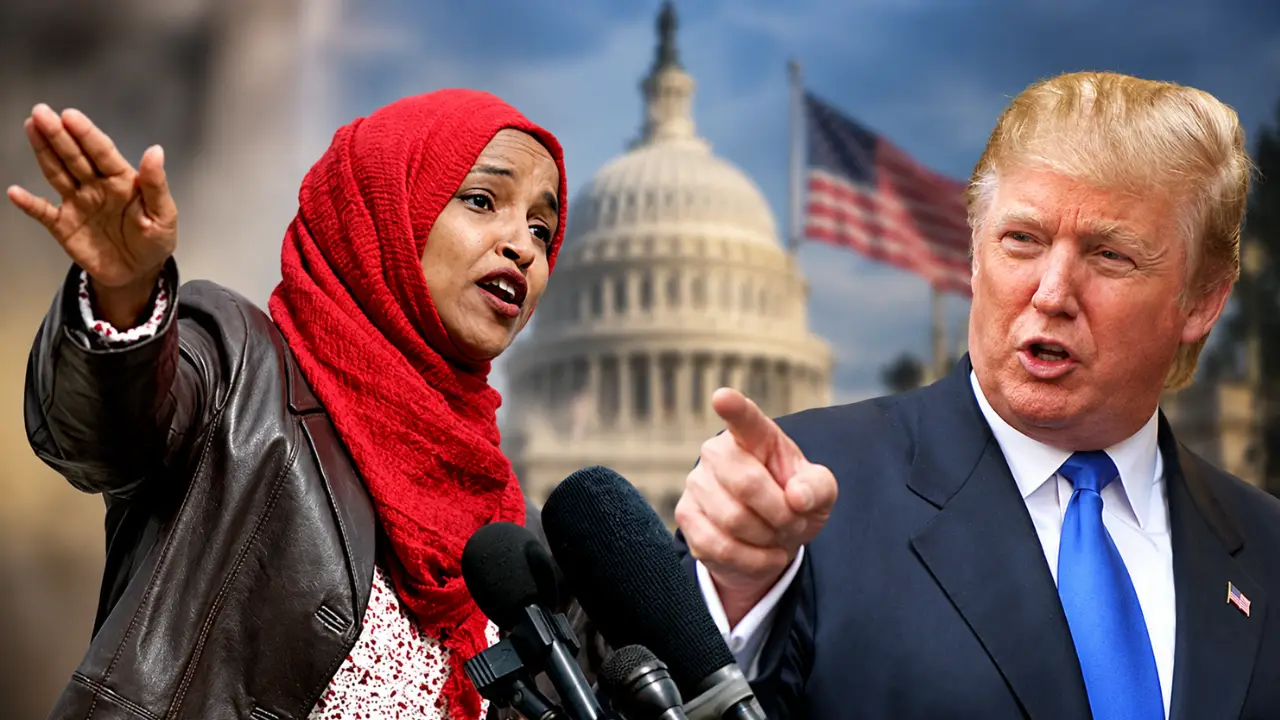 Trump ने अमेरिकी सांसद Ilhan Omar के असली नाम पर उठाए सवाल, मांगा इस्तीफा