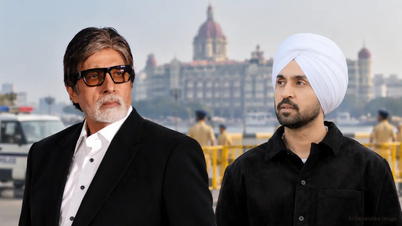 Amitabh Bachchan और Diljit Dosanjh को बम से मारने की धमकी, पुलिस अलर्ट