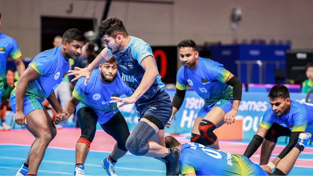 Commonwealth Kabaddi में भारत की जीत से शुरुआत, दोनों टीमों ने दिखाया दम
