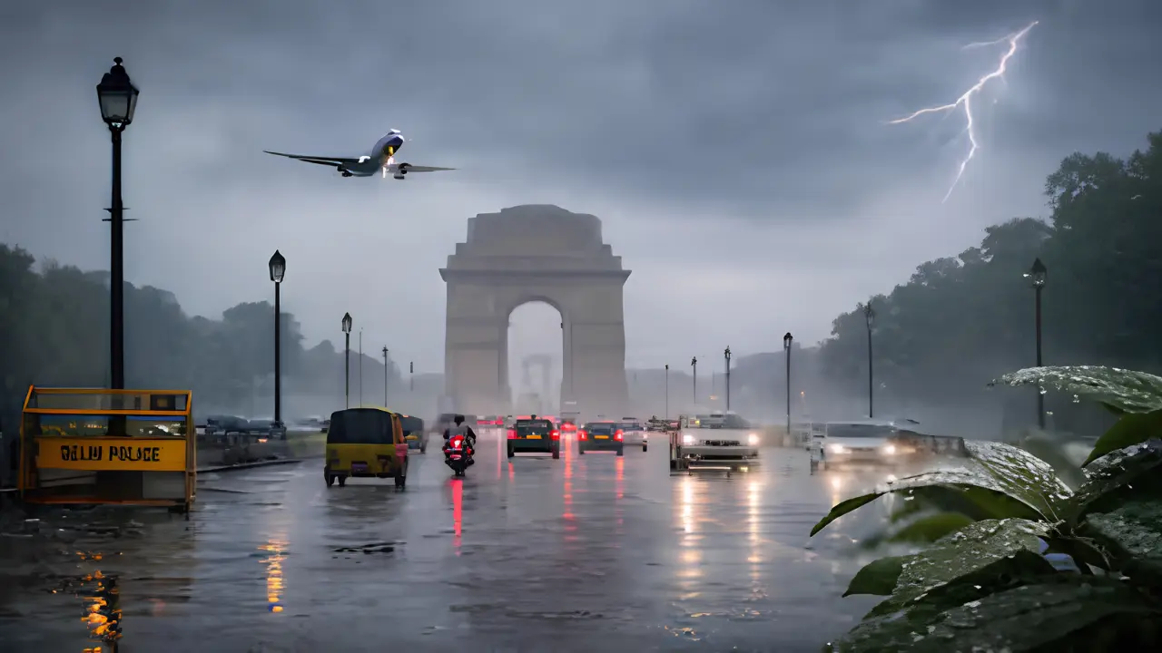 दिल्ली में बदला मौसम, IMD के अनुसार 17°C पहुंचा न्यूनतम तापमान