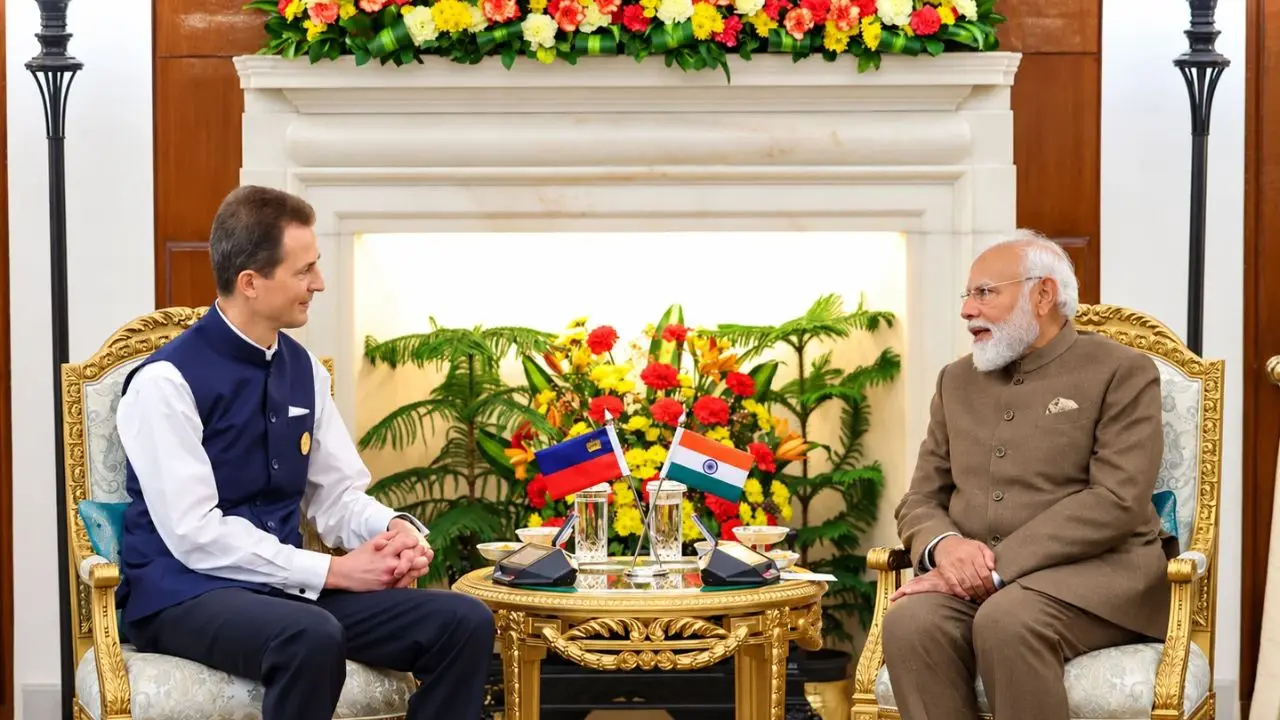 भारत पहुंचे Liechtenstein के युवराज Alois, PM Modi से करेंगे मुलाकात