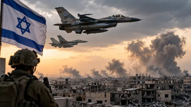 Israel ने Gaza में की एयरस्ट्राइक, Hamas के 2 कमांडरों को बनाया निशाना