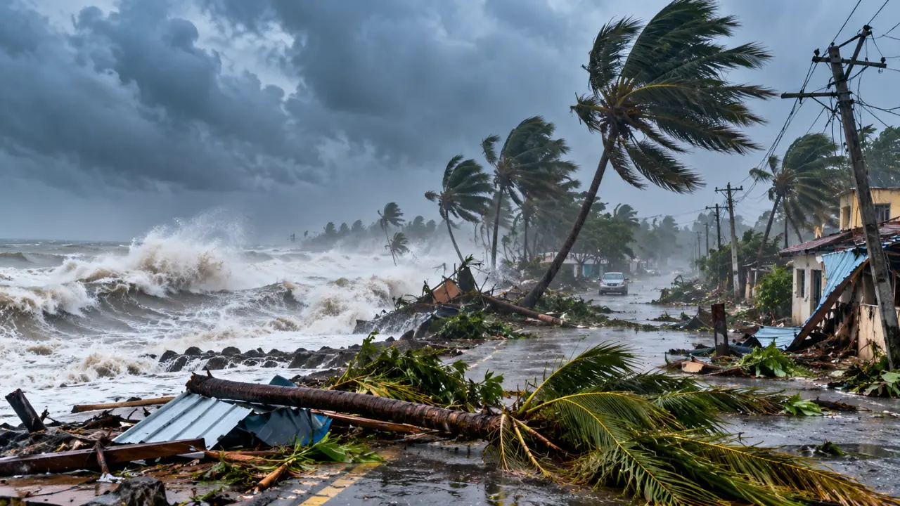 Cyclone Arnab ने Andhra Pradesh में मचाई तबाही, 4 की मौत