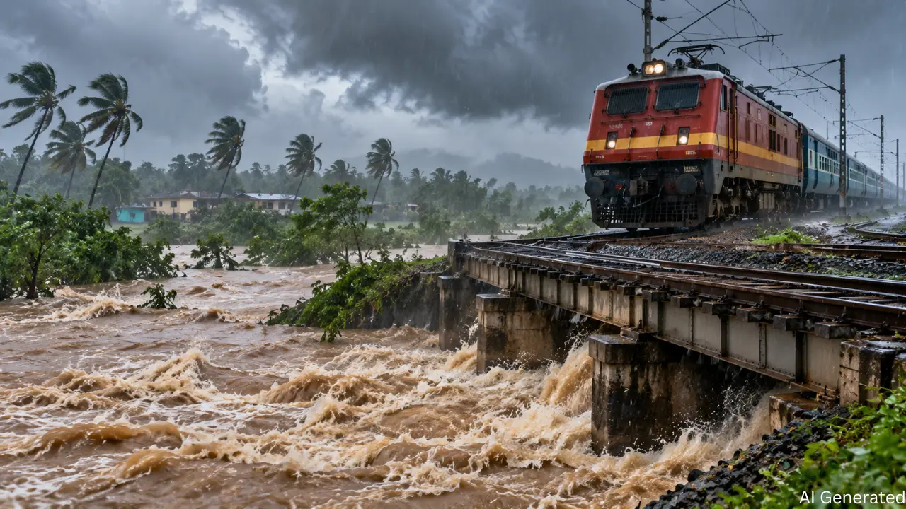 Cyclone Arnab की वजह से Visakhapatnam-Bhubaneswar रूट पर ट्रेन सेवाएं बंद
