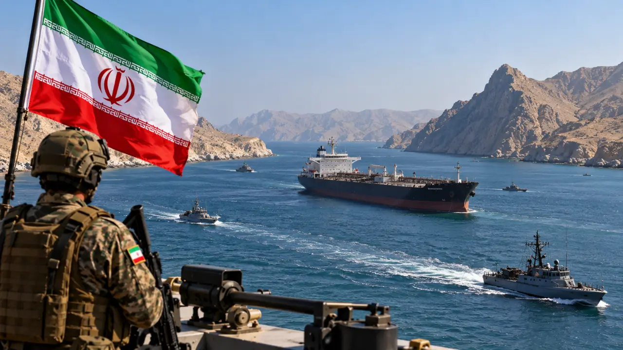 टैंकर में आग लगने के बाद Iran ने Strait of Hormuz बंद करने का किया ऐलान