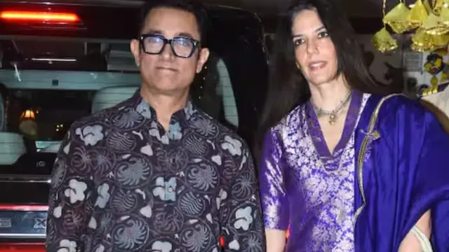 Aamir Khan और Gauri Spratt ने साथ मनाया पहला Karwa Chauth