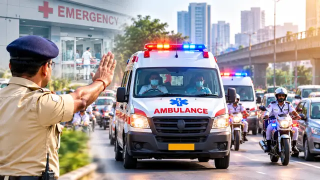 अब Noida के जाम में नहीं फंसेगी Ambulance, पुलिस ने शुरू किया Operation Fast