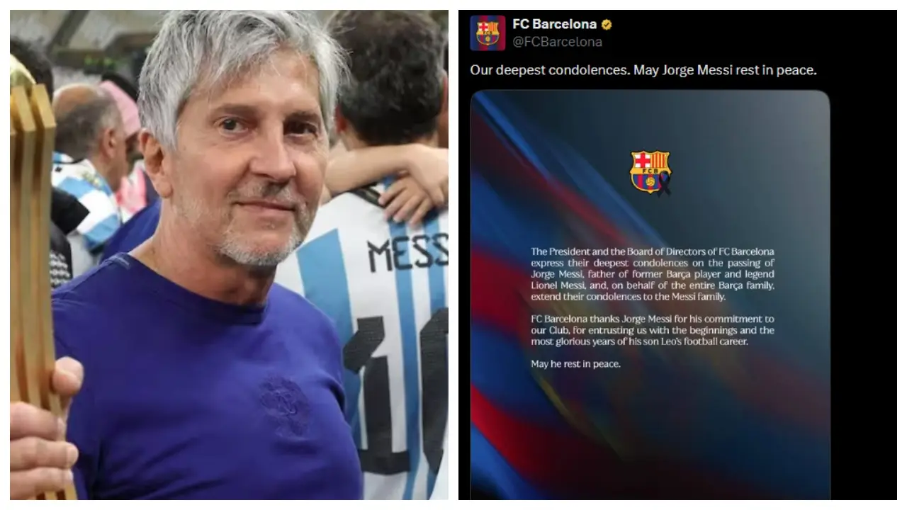 Jorge Messi death: മെസിയുടെ 'നിഴല്‍' വിടവാങ്ങുമ്പോള്‍, ജോര്‍ജ് മെസിയുടെ ഓര്‍മയില്‍ ഫുട്ബോള്‍ ലോകം