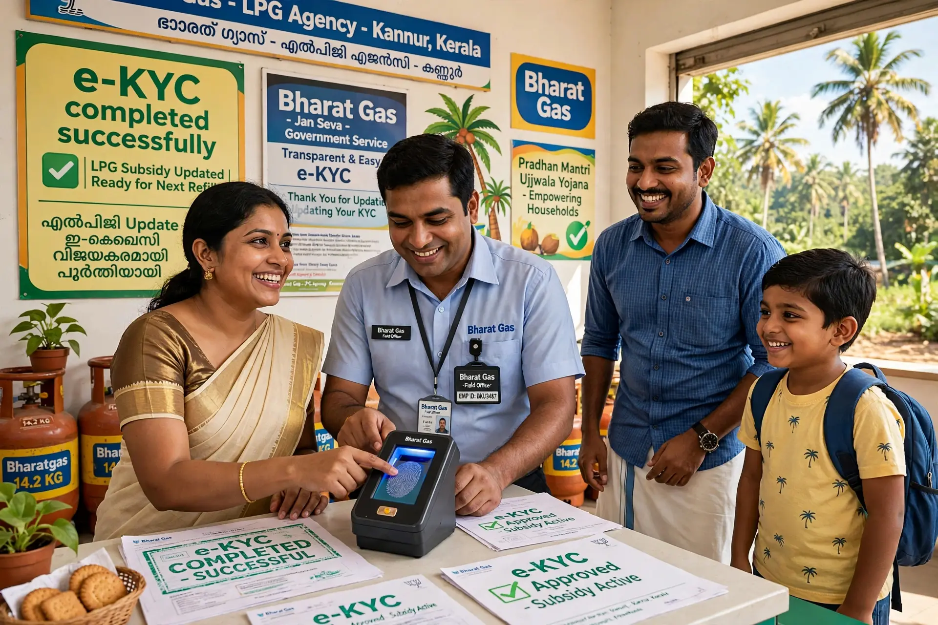 LPG e-KYC Update: എൽ.പി.ജി സബ്സിഡി മുടങ്ങാതിരിക്കാൻ ഇ-കെ.വൈ.സി ഉടൻ പൂർത്തിയാക്കൂ, അവസാന തീയതി ഓഗസ്റ്റ് 31