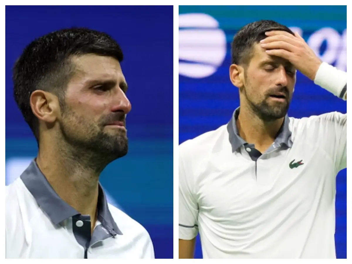Novak Djokovic US Open: ചൂടും നിർജ്ജലീകരണവും തളർത്തി, കണ്ണീരോടെ കോർട്ട് വിട്ട് നൊവാക് ജോക്കോവിച്ച്