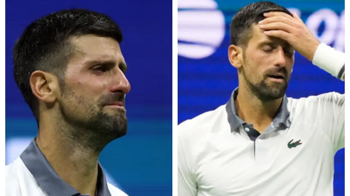 Novak Djokovic US Open: ചൂടും നിർജ്ജലീകരണവും തളർത്തി, കണ്ണീരോടെ കോർട്ട് വിട്ട് നൊവാക് ജോക്കോവിച്ച്