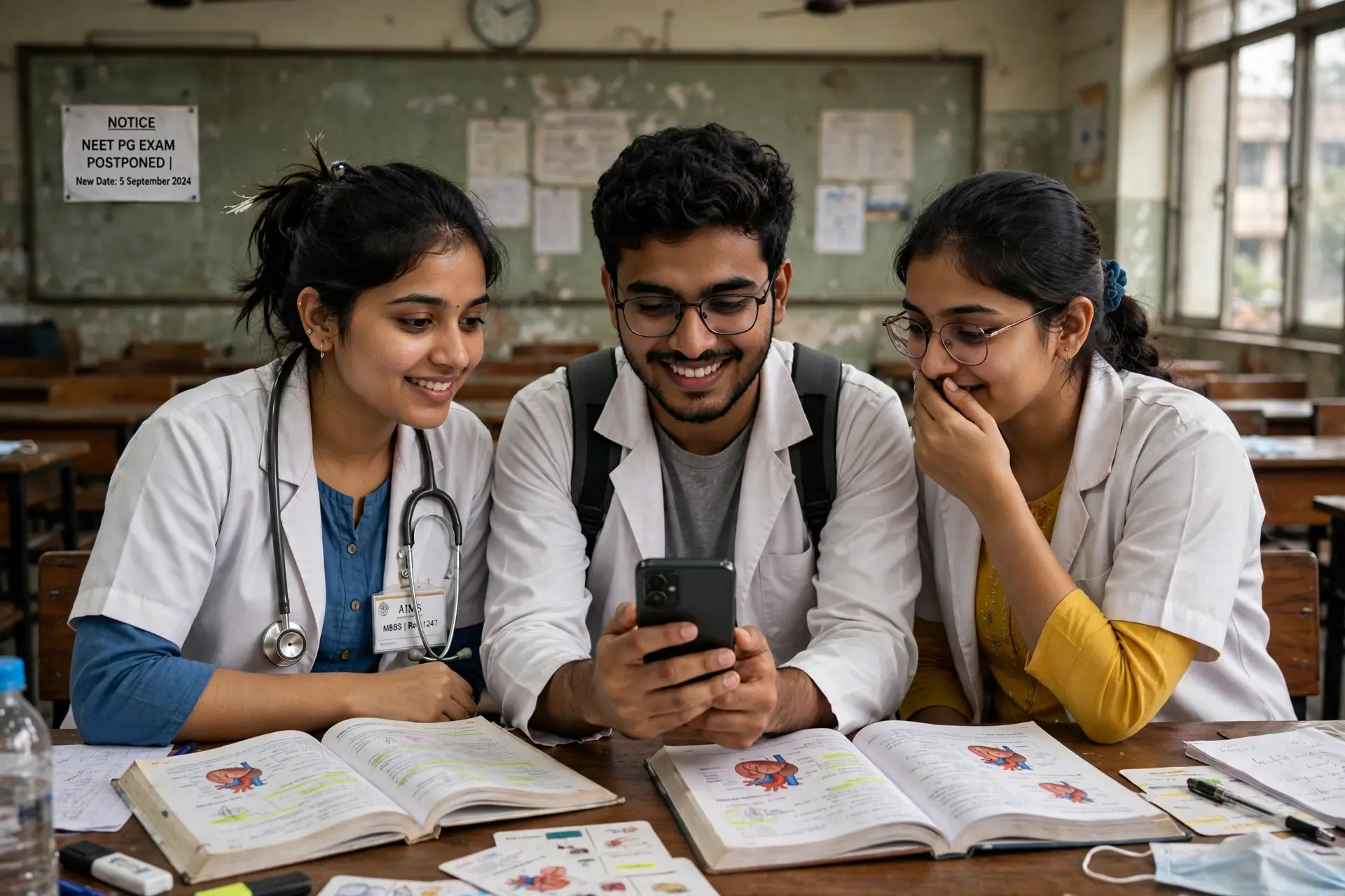 NEET PG 2026: ജയ്പൂരിൽ നീറ്റ് പിജി പരീക്ഷ മുടങ്ങിയ സംഭവം; സെപ്റ്റംബർ 5-ന് പുനഃപരീക്ഷ