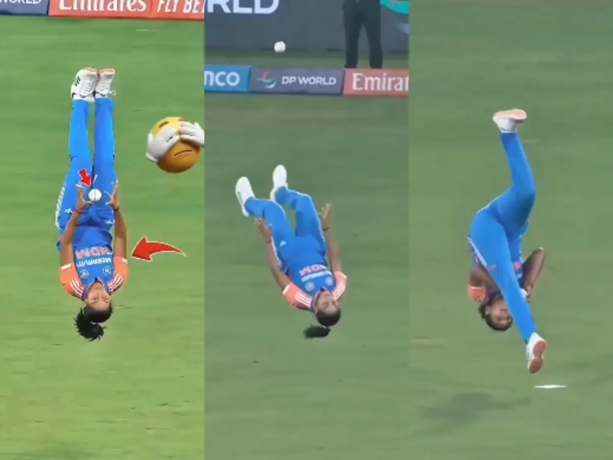 Harmanpreet Somersault Catch: ഹർമൻപ്രീത് കൗറിന്റെ വൈറൽ ക്യാച്ച് യഥാർത്ഥമോ?