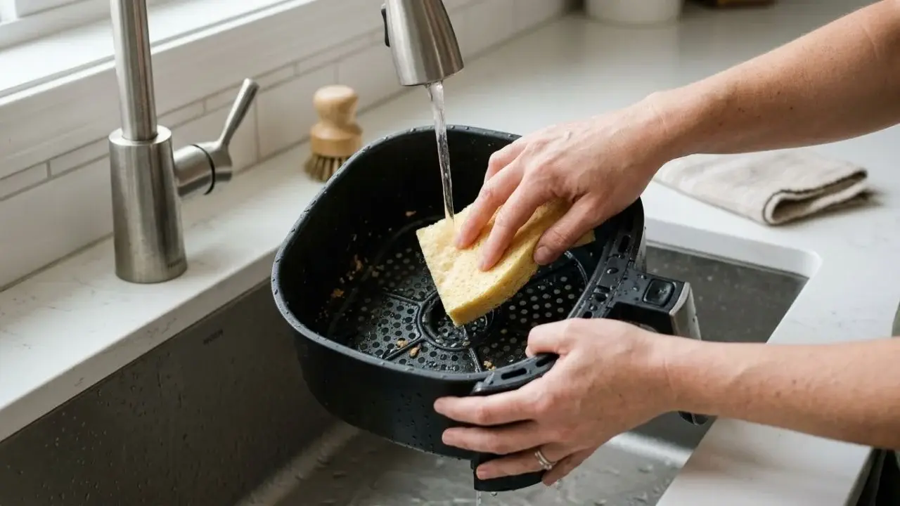 Air Fryer Cleaning Tips: സോപ്പും വെള്ളവും മാത്രം മതി! എയർ ഫ്രയറിലെ അഴുക്കും എണ്ണമയവും എളുപ്പം മാറ്റാം
