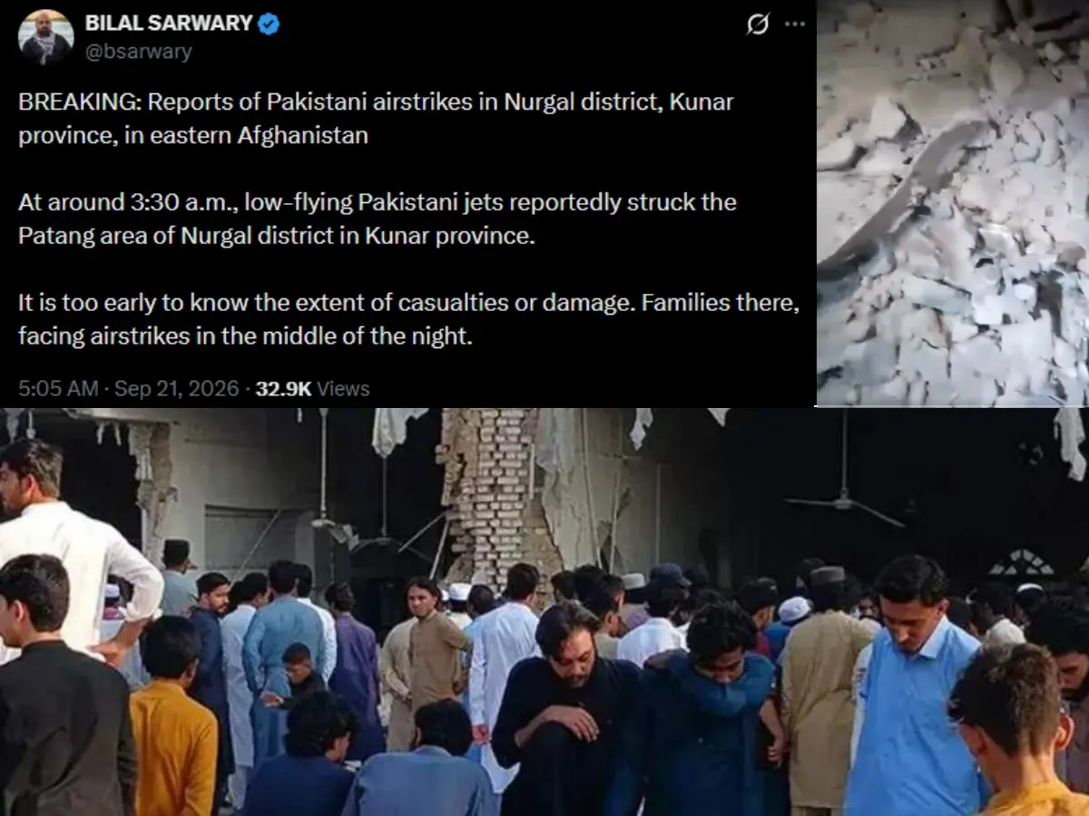 Pakistan Airstrikes on Afghanistan: അഫ്ഗാനിൽ പാകിസ്ഥാൻ വ്യോമാക്രമണം, അതിർത്തിയിൽ സംഘർഷം രൂക്ഷം