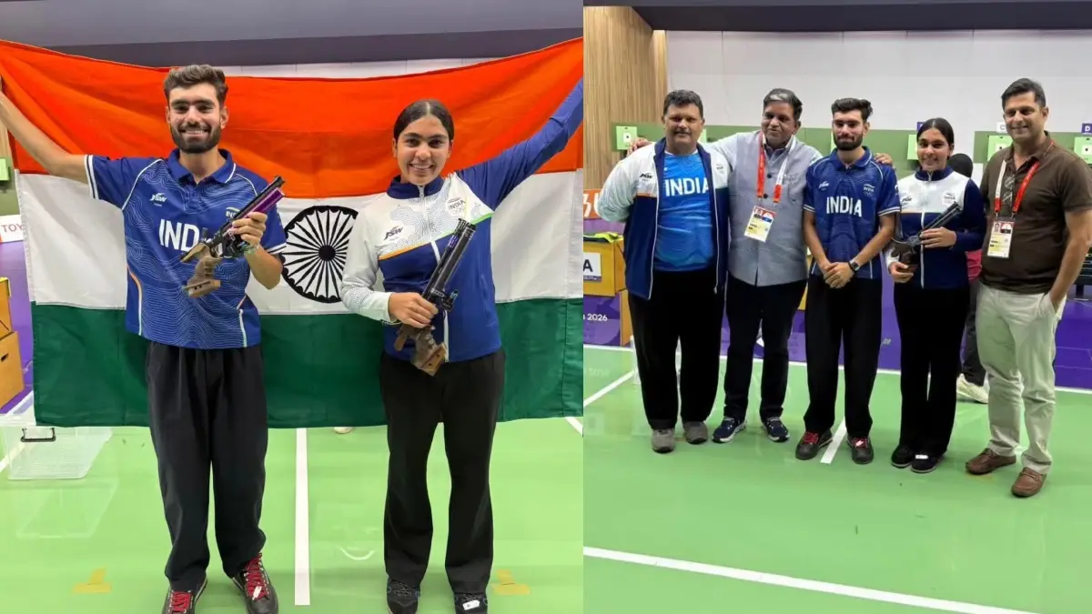 Asian Games 2026: സ്വർണ്ണത്തിളക്കത്തിൽ ഇന്ത്യ, ഷൂട്ടിംഗിൽ ഇന്ത്യയ്ക്ക് ആദ്യ സ്വർണ്ണം