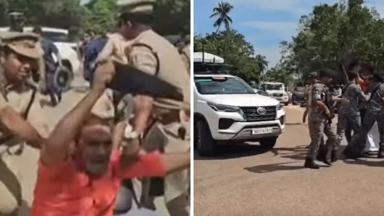 Amit Shah Security Breach: അമിത് ഷായ്ക്ക് നേരായ കരിങ്കൊടി പ്രതിഷേധം: ഗുരുതര സുരക്ഷാ വീഴ്ച, ഡിജിപിക്കും കേന്ദ്രത്തിനും പരാതി നൽകി ബിജെപി