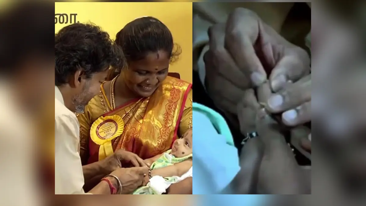 Free Gold Ring for Newborn: നവജാതശിശുക്കൾക്ക് സ്വർണ്ണമോതിരവുമായി തമിഴ്നാട് സർക്കാർ! 'തായ്മാമൻ തങ്ക മോതിരം' പദ്ധതിക്ക് മലയാളികള്‍ക്ക് അർഹതയുണ്ടോ?