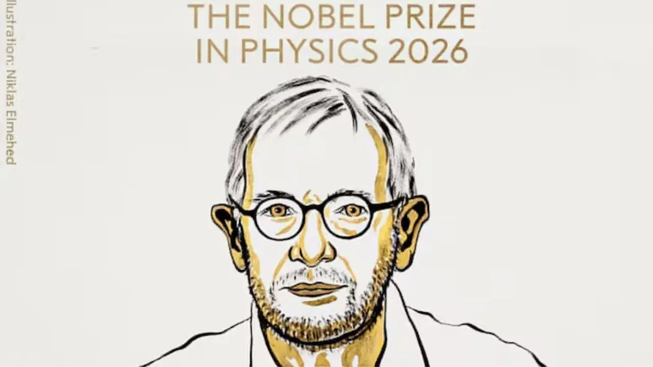 Nobel Prize 2026: ഭൗതികശാസ്ത്ര നൊബേൽ പ്രഖ്യാപിച്ചു; ഫ്രാൻസിസ് ഹാൾസണ് പുരസ്കാരം, അം​ഗീകാരം ന്യൂട്രീനൊ ഗവേഷണത്തിന്
