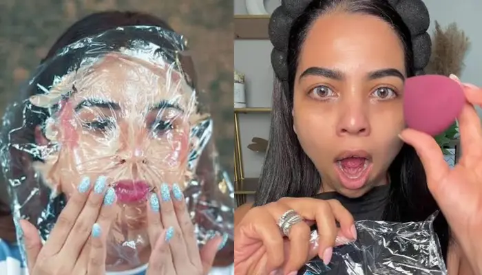 Plastic Wrap Makeup Hack: പ്ലാസ്റ്റിക് റാപ്പ് മേക്കപ്പ് ഹാക്ക് പരീക്ഷിക്കാൻ പ്ലാനുണ്ടോ?