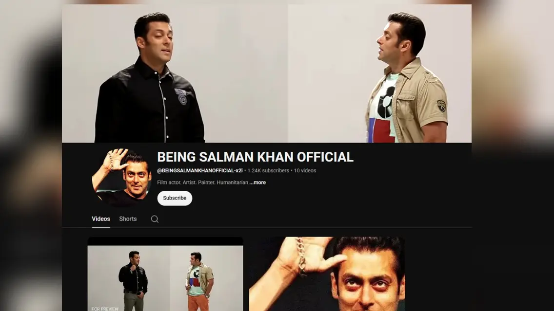 Salman Khan Youtube Channel: അഭിനയപാഠങ്ങളുമായി സൽമാൻ ഖാന്റെ യൂട്യൂബ് ചാനല്; ഇരട്ടവേഷങ്ങളില് താരം
