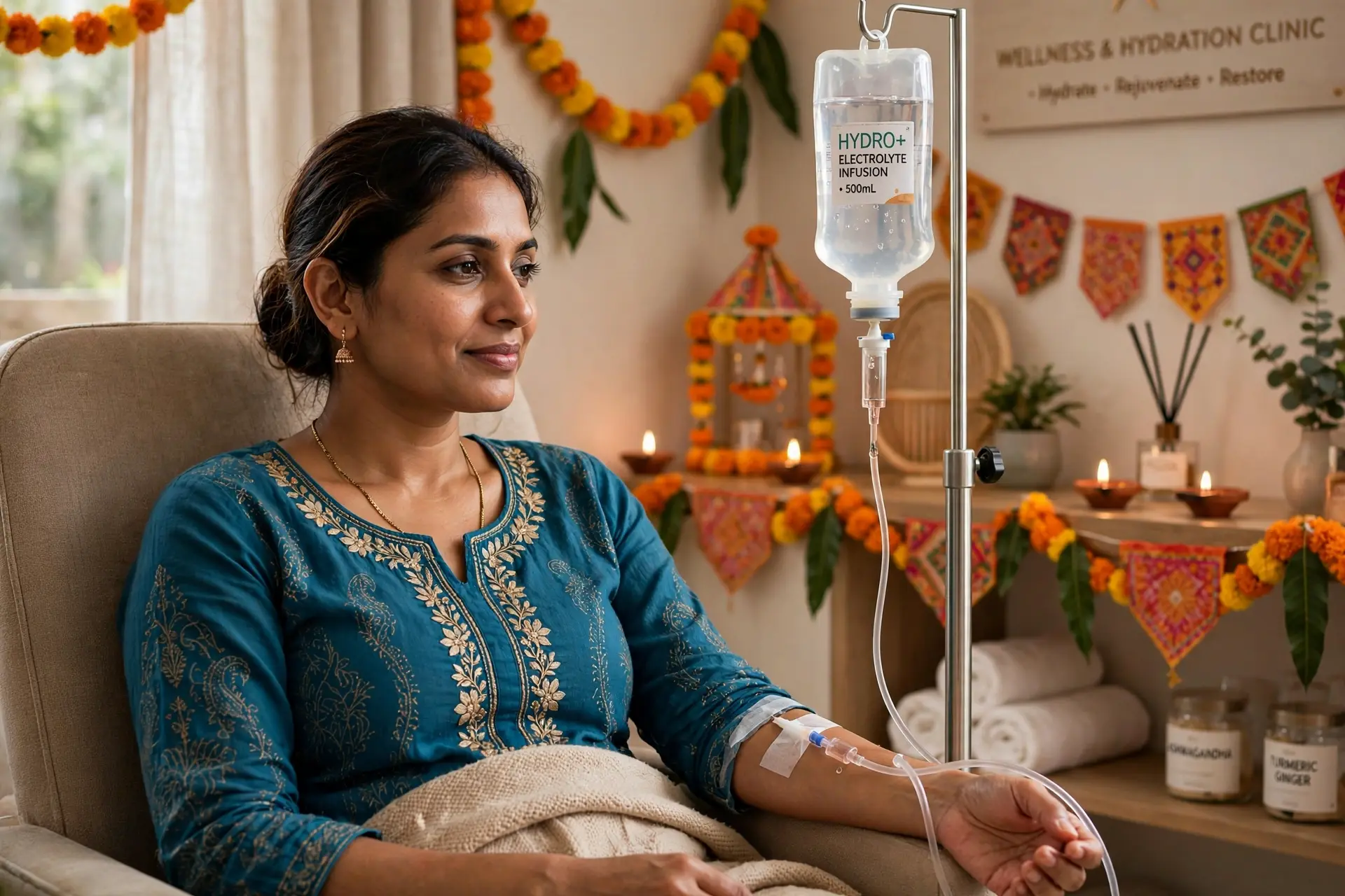 IV Drip Therapy: നവരാത്രി ആഘോഷങ്ങളിൽ ട്രെൻഡായി ഐവി ഡ്രിപ്പ് തെറാപ്പി; മുന്നറിയിപ്പുമായി ഡോക്ടർമാർ