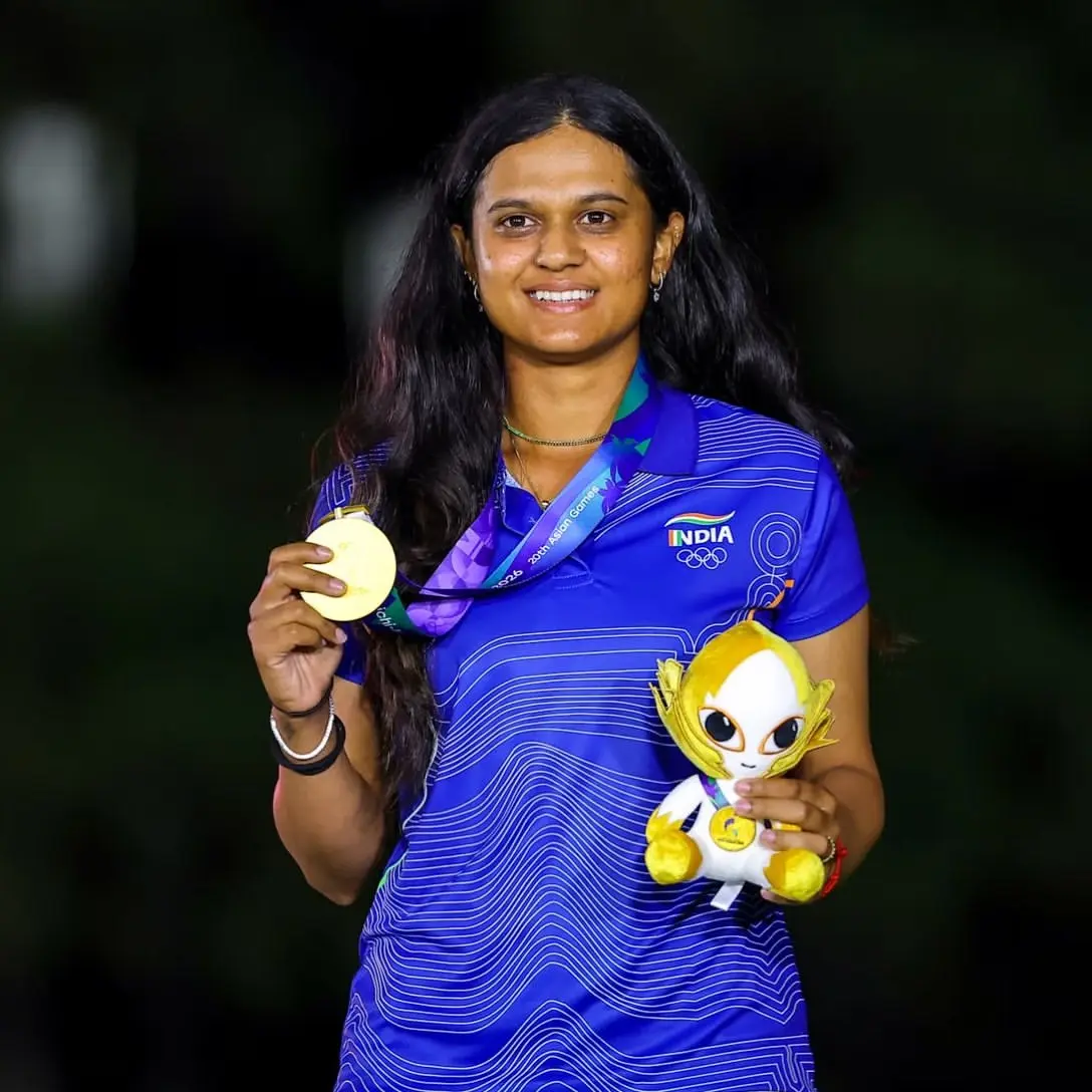 Asian Games 2026: ഏഷ്യൻ ഗെയിംസ് ഗോൾഫ്: സ്വർണമെഡൽ ജേതാവ് പ്രണവി ഉർസിന് 1 കോടി രൂപ പാരിതോഷികം